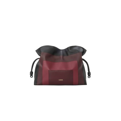 LOEWE X ALBERS XL FLAMENCO CLUTCH IN NAPPA CALFSKIN A411X12X40 (44.7*34.5*21.5cm)